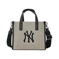 MLB  帆布托特包经典NY标男女挎包休闲通勤