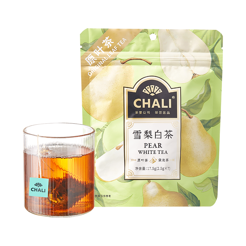 【限时狂补】CHALI茶里雪梨白茶黑枸杞玫瑰冷泡茶茶包水果茶夏天