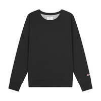 Champion 【品牌】秋冬保暖刺绣小C抓绒套头卫衣男圆领