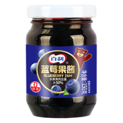 百利 0脂肪蓝莓果酱 150g*1瓶