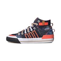 adidas 阿迪达斯 三叶草男女同款帆布水洗牛仔中帮板鞋FZ5238