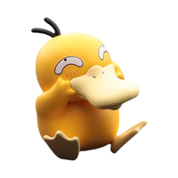 我思我梦神奇宝贝杰尼龟可达鸭手办车载摆件模型玩具动漫公仔 傲娇杰尼龟 高约10cm