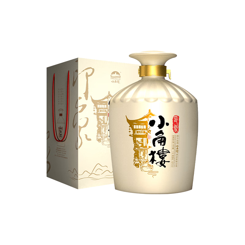  XIAOJIAOLOU/小角楼 纯粮 浓香型白酒  礼盒装 1500mL 52%vol