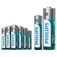 PHILIPS 飞利浦 R6L4FU 5号碳性电池 1.5V