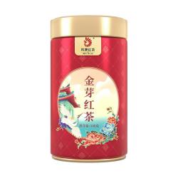 凤牌 云南凤庆滇红大金芽特级蜜香红茶 100g