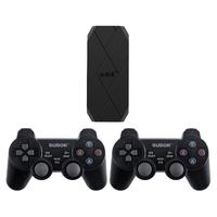 小霸王D001游戏机连接电视双人无线手柄摇杆家用FC街机家庭主机怀旧红白机 四手柄【预装10000款游戏】64G版