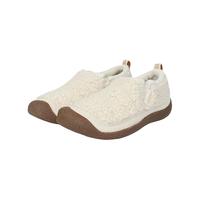 日潮跑腿Keen科恩 女款Hauser II Slip-on 毛绒休闲鞋 white 23