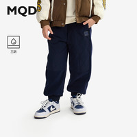 马骑顿（MQD）MQD童装男童羽绒裤加厚冬款儿童三防保暖裤中大童运动裤 藏青 160 充绒量29g