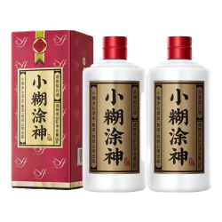 小糊涂仙 普仙）浓香型白酒 38度 500ml*2瓶 (内含礼品袋)