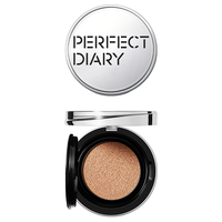 完美日记 【轻薄透柔】羽感精华气垫哑光雾面遮瑕保湿提亮肤色持久不脱妆