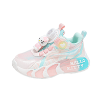  Hello Kitty/凯蒂猫 双网透气 儿童运动鞋  粉色 28
