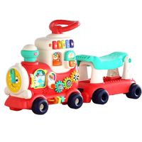 汇乐玩具 Huile TOY'S 儿童玩具  智趣4合1多功能小火车D8990