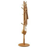 家逸 实木衣帽架 100kg 橡胶木