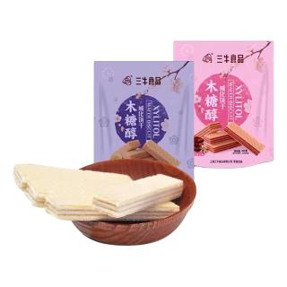 三牛 木糖醇威化饼干 白脱味 182g