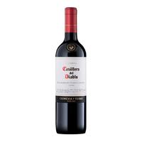 Casillero del Diablo 红魔鬼 干露酒庄赤霞珠中央山谷子产区迈坡谷干型红葡萄酒 2018年 750ml
