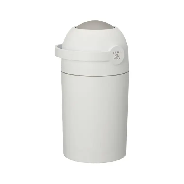 umee 婴儿尿布桶防臭尿片尿不湿纸尿裤密封垃圾桶宝宝隔菌专用 象牙白