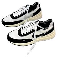 专柜 Nike/耐克Waffle One SE男子黑白休闲华夫鞋DZ2527-100