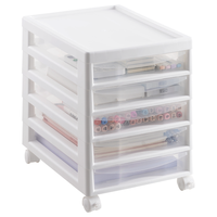 互动空间 桌下收纳柜抽屉式办公室文件盒文具储物柜落地多层置物架工位