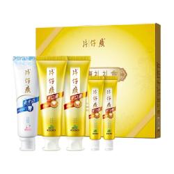 片仔癀 牙膏牙口清臻选惠礼盒抑制牙菌斑护龈家庭装  535g