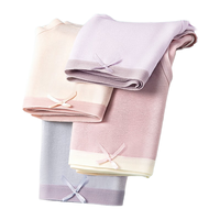 猫人 60支纯棉 可爱蝴蝶结女士内裤 3条装