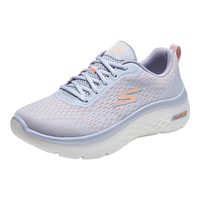 斯凯奇(Skechers)女子缓震透气健步鞋舒适网布运动鞋124275 蓝色/BLU 37.5