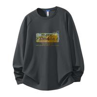 马克华菲速干长袖男t恤2025秋季男款运动服7A抗菌休闲宽松上衣男士