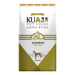 KUAKE 狗粮金毛拉布拉多萨摩耶边牧中大型犬 成犬20kg