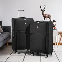 十字勋章 CROSSGEAR 瑞士军刀拉杆箱牛津布商务旅行行李箱20寸可登机男28寸大容量皮箱