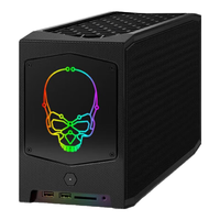 英特尔(Intel) NUC11猛兽峡谷迷你itx主机游戏台式电脑 i9-11900KB【11代+8核】支持独显 准系统【无内存硬盘】650w金牌电源