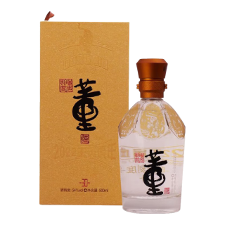 董酒 天然百草入曲 董香型白酒  单瓶装 54%vol 500mL