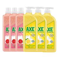 AXE 斧头 洗洁精家用整箱大桶食品级1.01kg*6瓶12.12斤批发实惠装