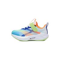 LI-NING 李宁 童鞋超轻20KIDS|跑步鞋男童beng科技轻量回弹运动鞋YKNT052 薄碗蓝/浅海蓝-7 25内长约162.7mm