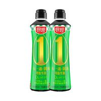 厨邦0添加头一道特级酱油500ml*2生抽酿造特级炒菜家用