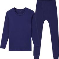 THREEGUN 三枪 男士秋衣秋裤套装 23699D1 深藏青 XL