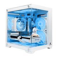 JONSBO 乔思伯 V10 ITX 十三代酷睿版 组装电脑(银色、500GB SSD、酷睿i5-13600KF、16GB)