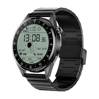 彬格 GT3智能手环watch3黑科技GT3pro顶配NFC门禁防水监测多功能腕表GT4 黑钢+高清屏续航长+带支付