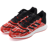 adidas/阿迪达斯 缓震 中大童跑步鞋 红-黑 33.5