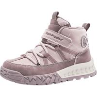 男童鞋冬季加绒冬款大棉鞋女童魔术贴儿童保暖鞋户外休闲鞋棉靴女