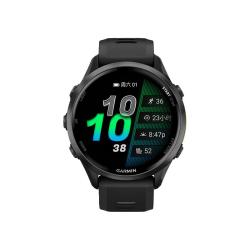 佳明 双频GPS 铁三运动手表  硅胶表带 极夜黑 黑色 47mm