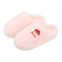 名创优品(MINISO)dundun鸡棉拖鞋女秋冬季2024家居室内保暖防滑毛毛绒拖鞋 粉色 38 -39【适合37-38码】