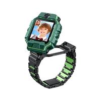 小天才 XTC Z6巅峰版 智能手表 57.8mm 玛纳斯绿表盘 黑色硅胶表带（北斗、NFC、GPS、扬声器）