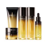 Hanhoo 韩后 鱼子酱紧致奢宠礼盒 滋养补水保湿洁面水乳精华面霜护肤套装