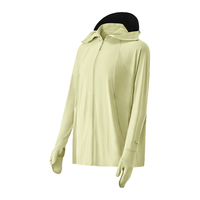 【防晒至指尖】夏季宽松显瘦透气原纱冰钛凉感外套女士时尚防晒衣