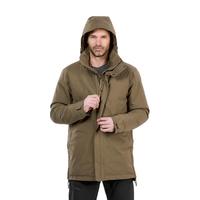 迪卡侬（DECATHLON）男款冬季徒步防水保暖棉服棉袄男外套派克大衣SH500 2024年新 男-远山棕 2XL