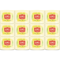 金竹金竹速溶有芯卷纸 全竹浆本色180g*12卷 家用实惠装整箱冲厕易