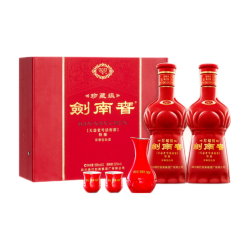 剑南春 珍藏剑 52度 浓香型白酒 500ml*2瓶 礼盒装