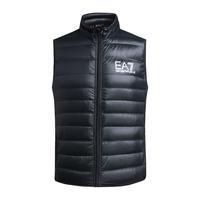 乔治·阿玛尼 GIORGIO ARMANIEMPORIO ARMANI EA7 00003179855 男士超轻羽绒马甲 黑色 L