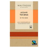 Waitrose英国特级阿萨姆红茶50包原叶冷泡茶袋泡奶茶