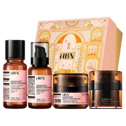 HBN 水乳晚霜原白霜套装2.0早C晚A美白抗皱