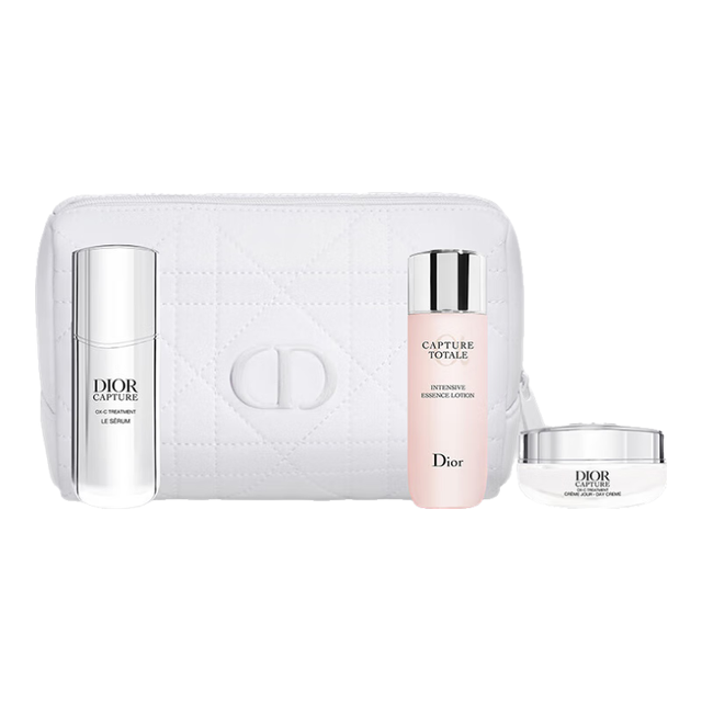 Dior 肌活蕴能精华挚选套装(水+精华+面霜)女 「紧致焕亮」小A瓶精华套装